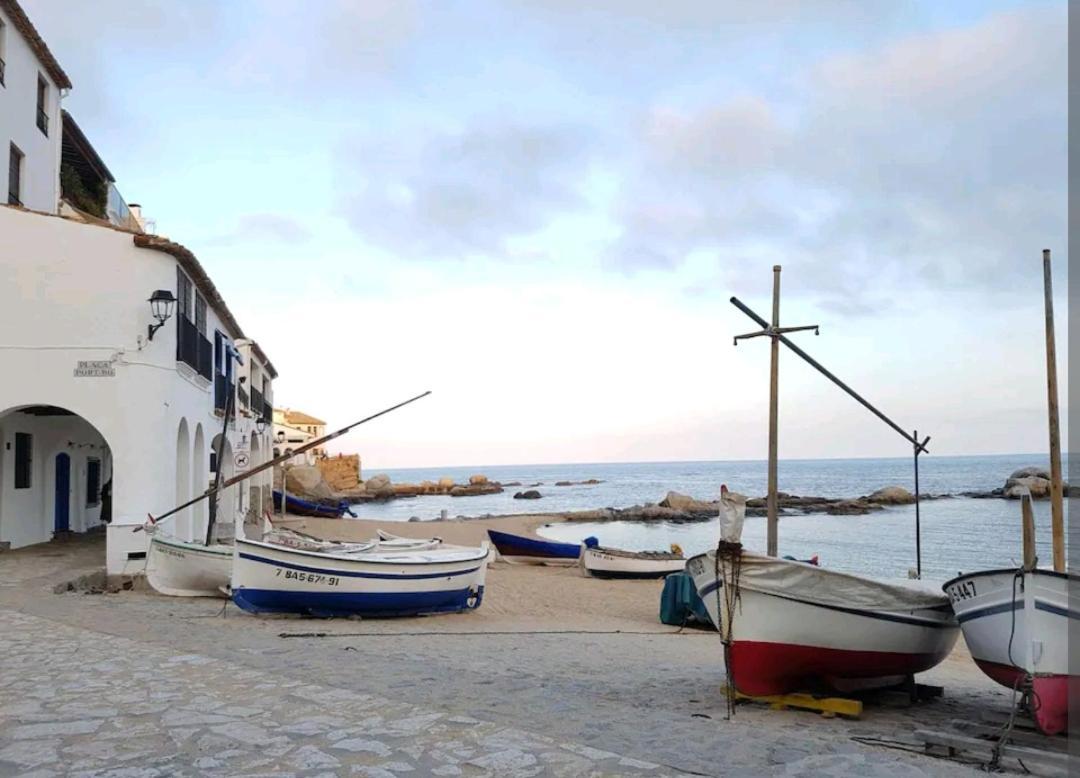 Apt Con Piscina En Calella De Palafrugell, Parking Gratuito Kültér fotó